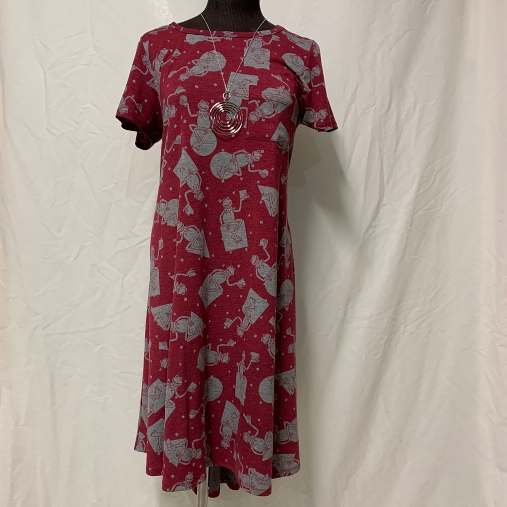 Lularoe Disney Kermit the frog dress